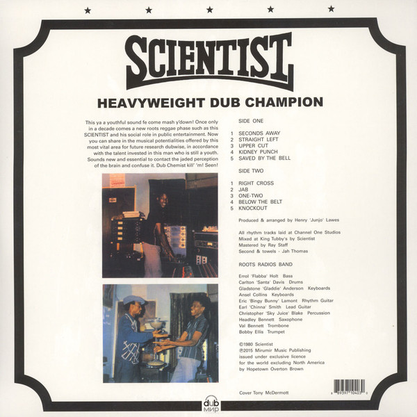 Scientist - Heavyweight Dub Champion | Мирумир (MIR100737)