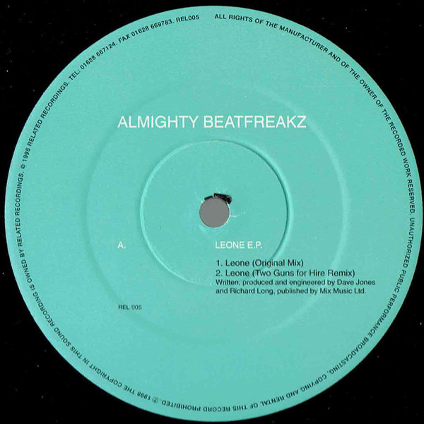 Almighty Beatfreakz - Leone EP | Related (REL 005) - 2