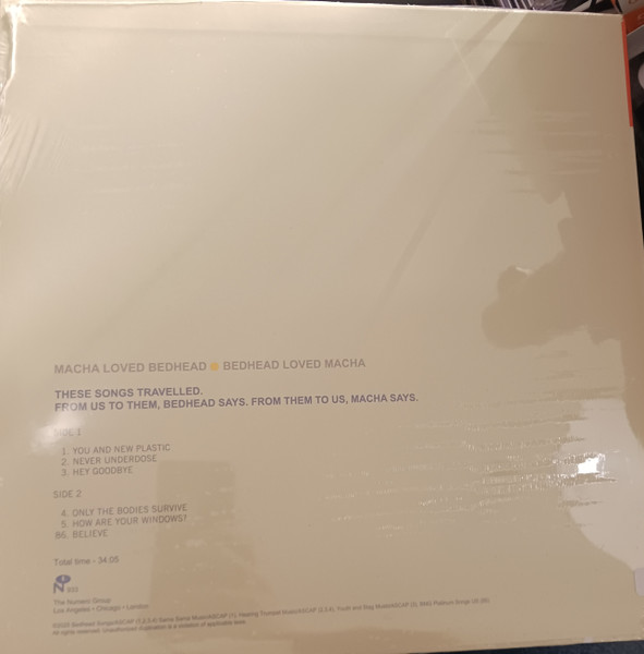 Macha & Bedhead - Macha Loved Bedhead • Bedhead Loved Macha | Numero Group (933) - 2 Macha & Bedhead - Macha Loved Bedhead • Bedhead Loved Macha | Numero Group (933) - 2