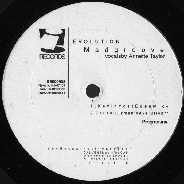 Madgroove - Evolution | i! Records (IR-125) - 2 Madgroove - Evolution | i! Records (IR-125) - 2