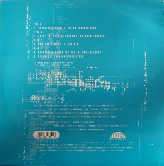 Placid Angles - The Cry | Peacefrog Records (PF069) - 2