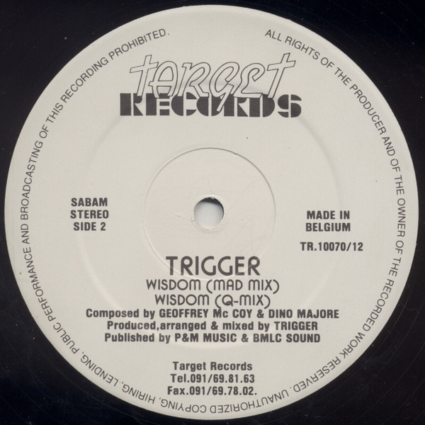 Trigger - Wisdom | Target Records (TR.10070/12) - 4
