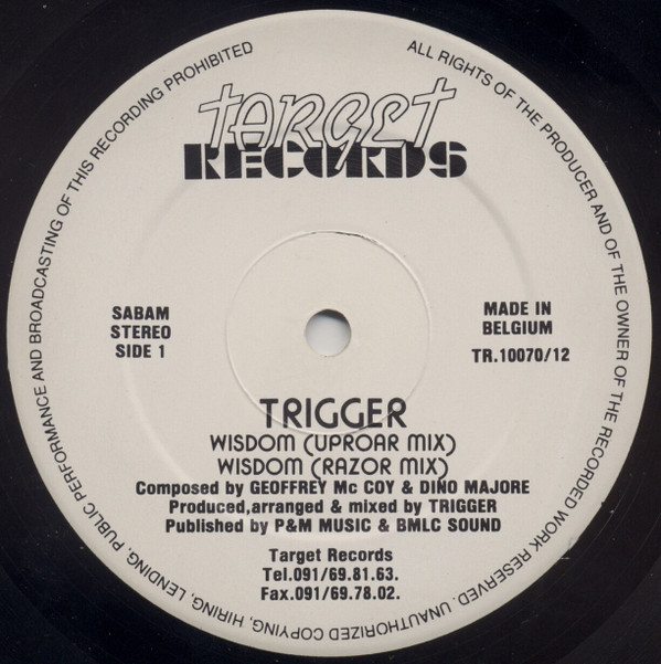 Trigger - Wisdom | Target Records (TR.10070/12) - 3