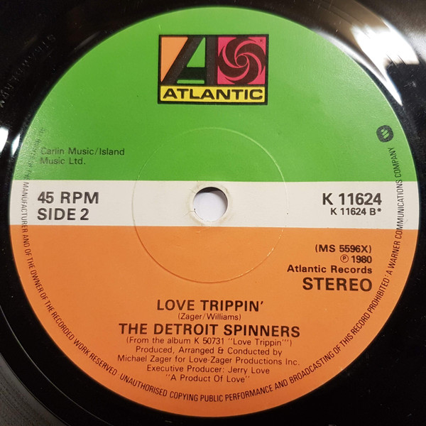 Spinners - I Just Want To Fall In Love | Atlantic (K 11624) - 2