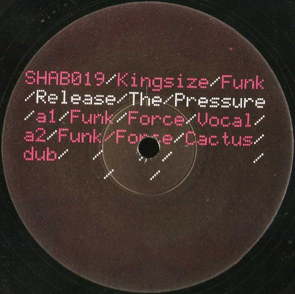 Kingsize Funk - Release The Pressure | Shaboom Records (SHAB019) - 2