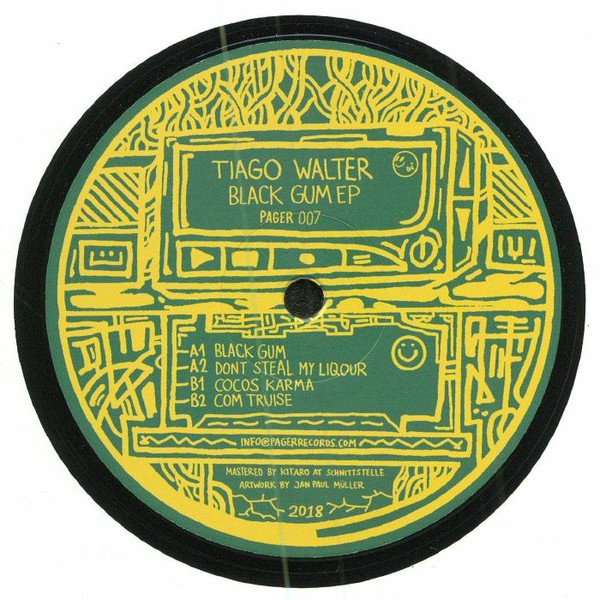 Tiago Walter - Black Gum EP | Pager Records (PAGER007) - main