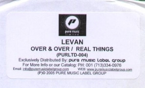 Levan - Over & Over / Real Things | Pure Music (PURLTD-004)