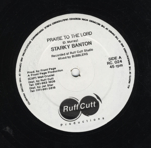 Starkey Banton - Praise To The Lord | Ruff Cutt Productions (RC 024) - main Starkey Banton - Praise To The Lord | Ruff Cutt Productions (RC 024) - main