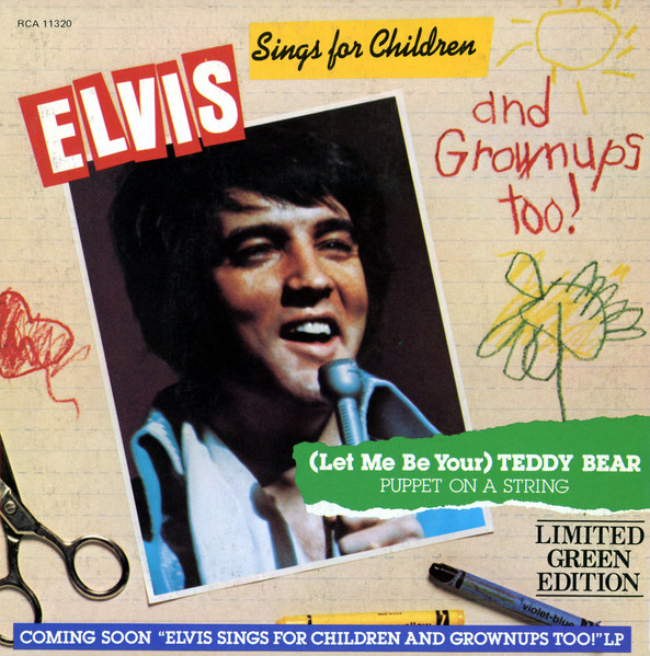 Elvis Presley - (Let Me Be Your) Teddy Bear (7" - Limited Edition - Green Vinyl) [Vinyl] | RCA (RCA-11320)
