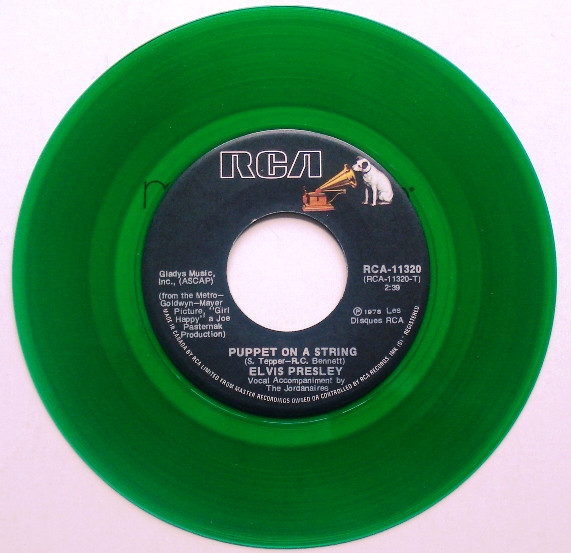 Elvis Presley - (Let Me Be Your) Teddy Bear (7" - Limited Edition - Green Vinyl) [Vinyl] | RCA (RCA-11320) - 3