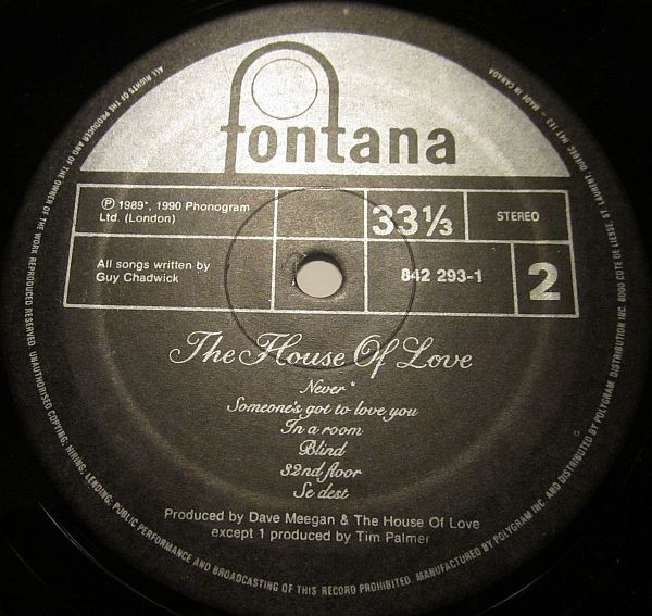 The House Of Love - The House Of Love | Fontana (842 293-1) - 4