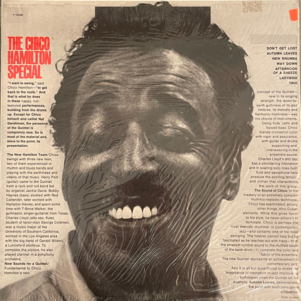 The Chico Hamilton Quintet - The Chico Hamilton Special | Columbia (P 13290) - 2