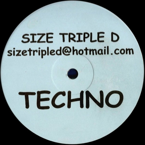Size Triple D - Techno | Not On Label (Size Triple D Self-released) (STD003) - main
