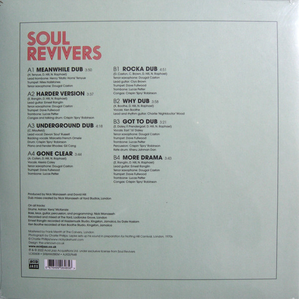 Soul Revivers - Grove Dub | Acid Jazz (AJX2LP648) - 2 Soul Revivers - Grove Dub | Acid Jazz (AJX2LP648) - 2