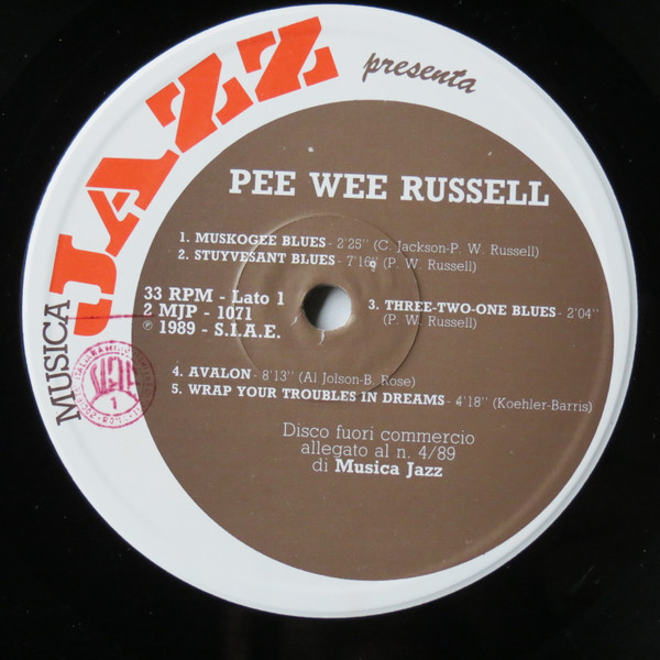 Pee Wee Russell - Pee Wee Russell | Musica Jazz (2MJP 1071) - 3