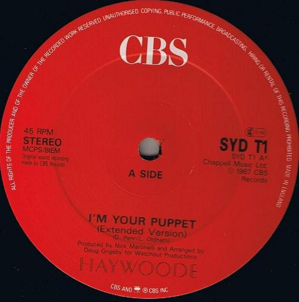 Haywoode - I'm Your Puppet | CBS (SYD T1)