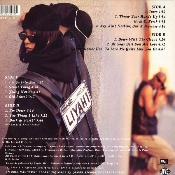 Aaliyah - Age Ain't Nothing But A Number | Jive (HIP 149) - 2 Aaliyah - Age Ain't Nothing But A Number | Jive (HIP 149) - 2