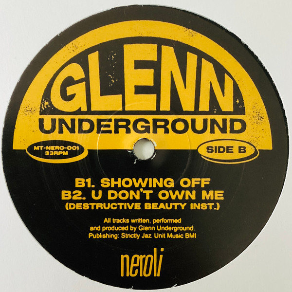 Glenn Underground - Mother Tongue X Neroli EP | Mother Tongue Records (MT-NERO-001) - 2 Glenn Underground - Mother Tongue X Neroli EP | Mother Tongue Records (MT-NERO-001) - 2