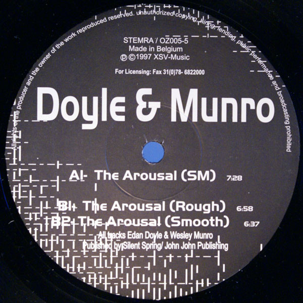 Doyle & Munro - The Arousal | Ozone (OZ005-5)