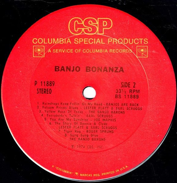Various - Banjo Bonanza | Columbia Special Products (P2-11888) - 3