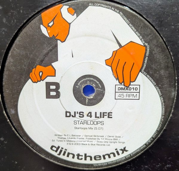 DJ's 4 Life Featuring Starship - We Built This City | Djinthemix (‎DMX010) - 2