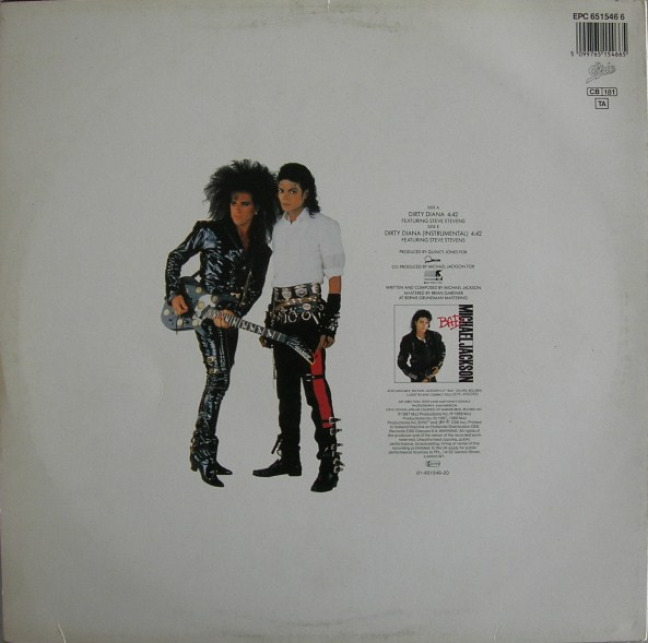 Michael Jackson - Dirty Diana | Epic (651546 6) - 2