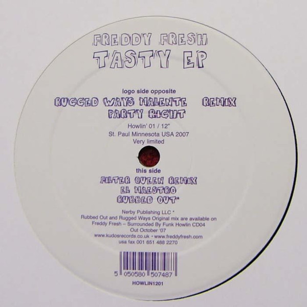 Freddy Fresh - Tasty EP | Howlin' Records (HOWLIN1201) - 2 Freddy Fresh - Tasty EP | Howlin' Records (HOWLIN1201) - 2