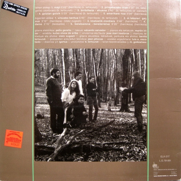 Benito Lertxundi - Pazko Gaierdi Ondua | Elkar (KD-217) - 2