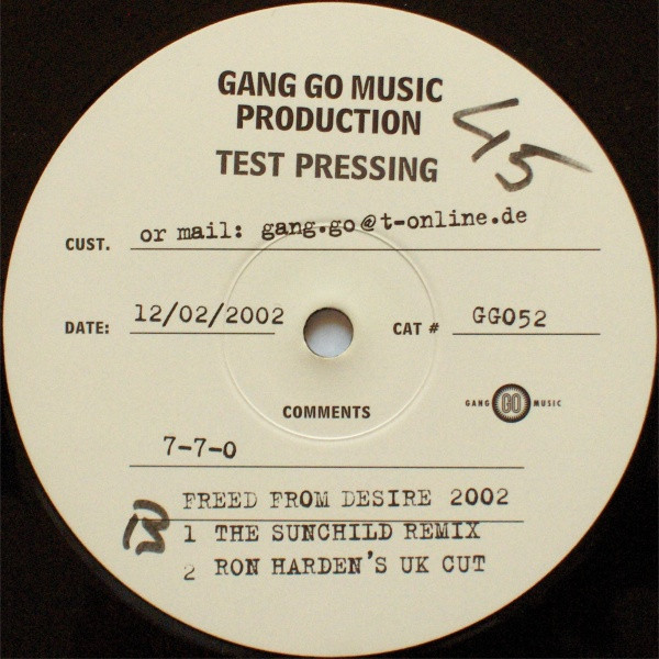 7-7-0 - Freed From Desire 2002 | Gang Go Music (GG052) - 2 7-7-0 - Freed From Desire 2002 | Gang Go Music (GG052) - 2