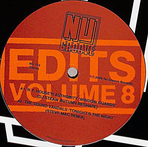 Various - Edits Volume 8 | Nu Groove Records (NG 152)