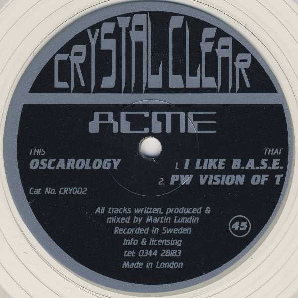Acme - Oscarology | Crystal Clear (CRY002) - main Acme - Oscarology | Crystal Clear (CRY002) - main