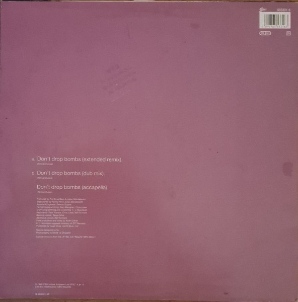 Liza Minnelli - Don't Drop Bombs | Epic (655331 6) - 2