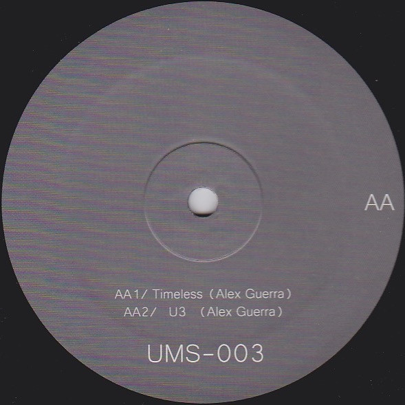 Acid Clouds / Alex Guerra - UMS Recordings 003 | UMS Recordings (UMS-003) - 2