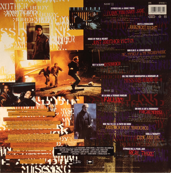 Various - Judgment Night (Music From The Motion Picture) | Epic (EPC 474183 1) - 2