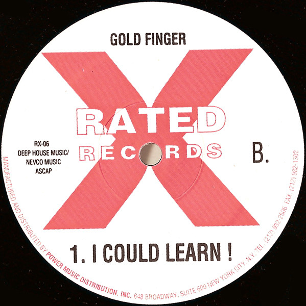 Goldfinger - Taste The Funk / I Could Learn! | Rated X Records (RX-06) - 2