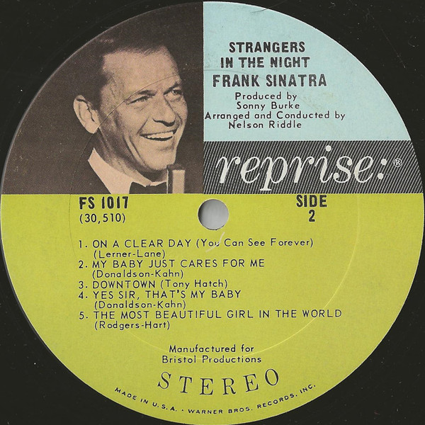Frank Sinatra - Strangers In The Night | Reprise Records (FS 1017) - 4