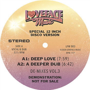 Loveface - De-Mixes Vol.3 | Loveface Music (LFM 003)