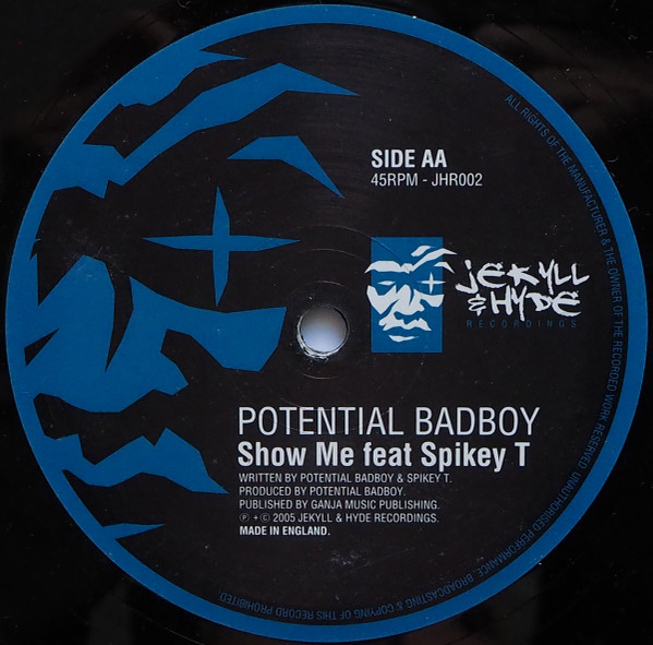 Potential Bad Boy - Submission / Show Me | Jekyll & Hyde Recordings (JHR002) - 2
