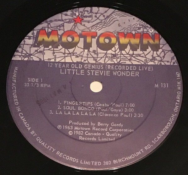 Stevie Wonder - The 12 Year Old Genius: Recorded Live | Motown (M5-131V1) - 3