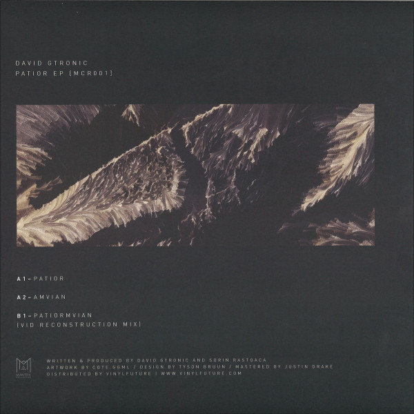 David Gtronic - Patior EP | Mantra Collective (MCR001) - 2