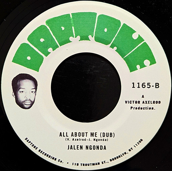 Jalen N'Gonda - All About Me | Daptone Records (1165) - 2