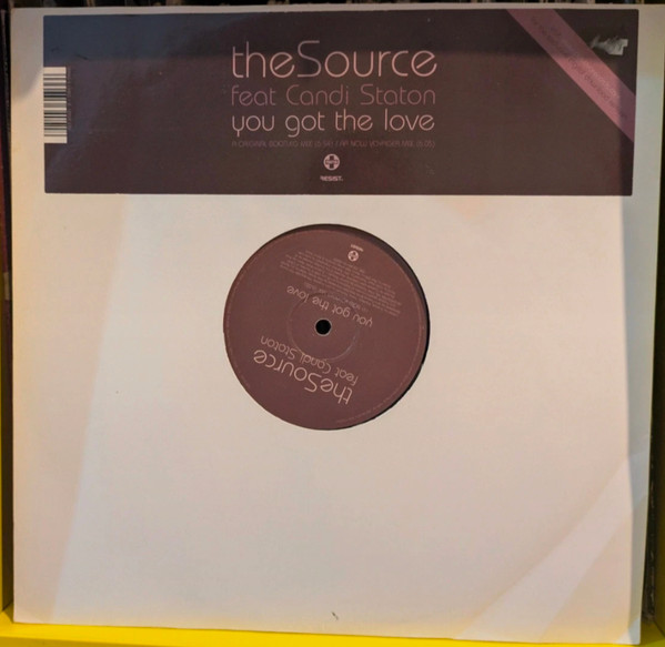 The Source Feat. Candi Staton - You Got The Love | Positiva (12TIVX-230) - main