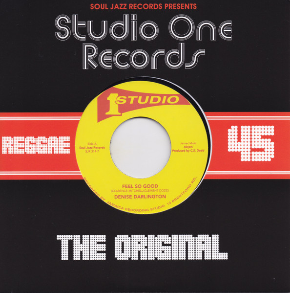 Denise Darlington / Tyrone Taylor - Feel So Good / Rightful Rebel | Studio One (SJR 314-7) - 3