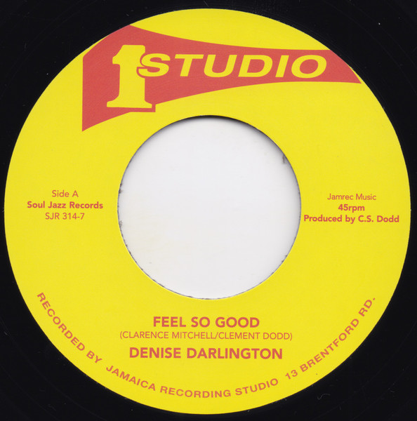 Denise Darlington / Tyrone Taylor - Feel So Good / Rightful Rebel | Studio One (SJR 314-7) Denise Darlington / Tyrone Taylor - Feel So Good / Rightful Rebel | Studio One (SJR 314-7)