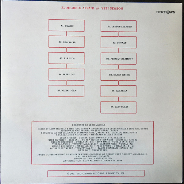 El Michels Affair - Yeti Season | Big Crown Records (BC060-LP) - 2