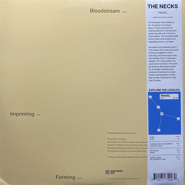 The Necks - Travel | Northern Spy (NS 158) - 4