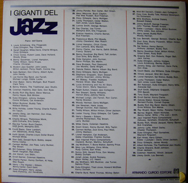 Ralph Sutton & Classic Jazz Collegium - I Giganti Del Jazz Vol. 46 | Curcio (GJ-46) - 4