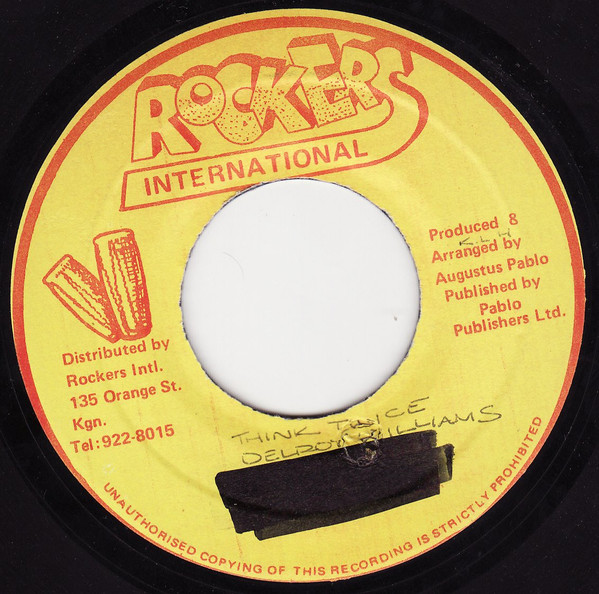Delroy Williams - Think Twice | Rockers International (none) - 2