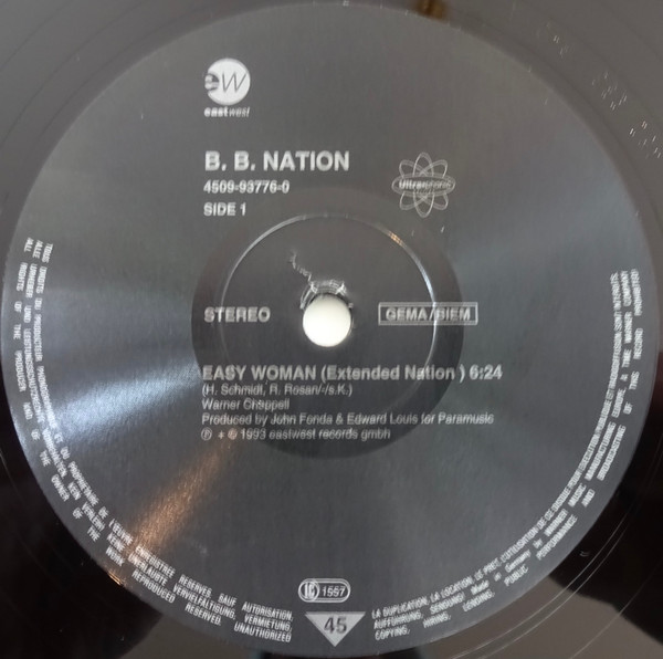 B.B.Nation - Easy Woman | EastWest (4509-93776-0) - 3