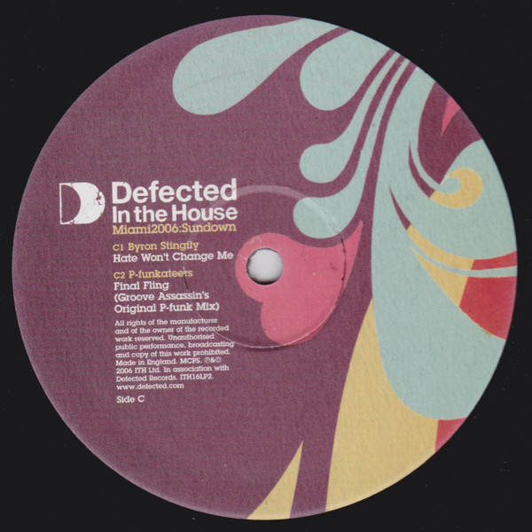 Various - Defected In The House - Miami 2006:Sundown | ITH Records (ITH16LP2) - 4
